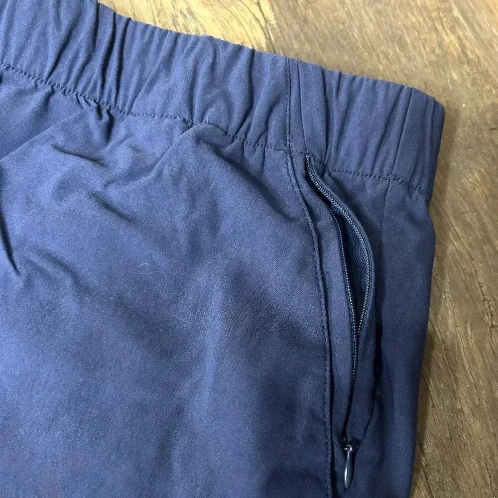 Sahalie Women's Navy Blue Athleisure Casual Joggers Pants Size Small - Picture 5 of 9
